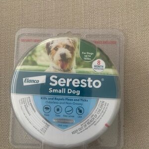 E Seresto Flea and Tick Collar for Small Dogs